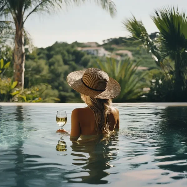 u7777714185_A_lady_with_a_straw_hat_in_a_pool_at_a_villa_in_I_065a73a9-fc73-432e-8838-17cd69be8a8f_0